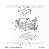 CHASSIS, MAIN FRAME AND SCIARED PLATES