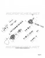 DRIVE TRAIN, PRINCIPALE SCATOLA INGRANAGGI INTERNALS
