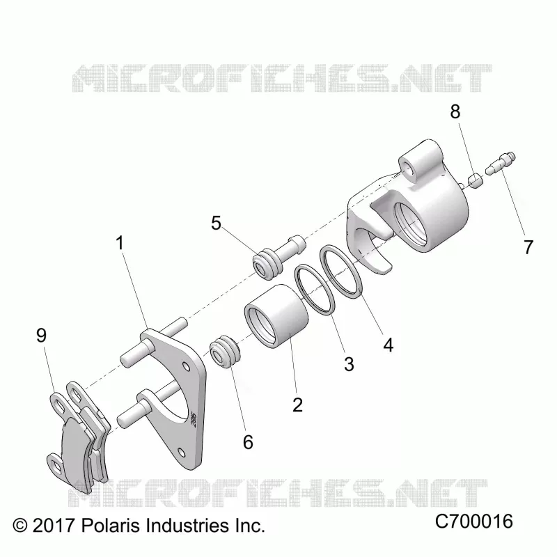 BRAKES, PINZA POSTERIORE