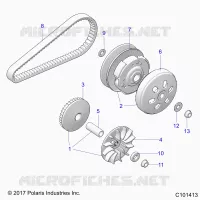 TRASMISSIONE, PRIMARY CLUTCH