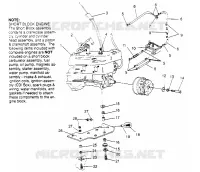 MONTAGGIO DEL MOTORE LITE GT 0953133 and  EUROPEAN LITE GT E953133 (4928922892B013)