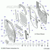 PORTE, FRONT, POWER