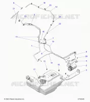 SISTEMA DI ALIMENTAZIONE CARBURANTE, LINES, EVAP