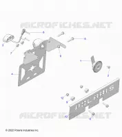 ELETTRICO, HORN, FOG LIGHT, AND LICENSE PLATE LIGHT