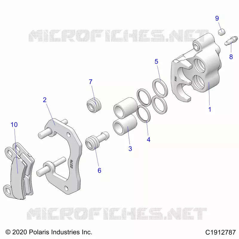 BRAKES, PINZA POSTERIORE