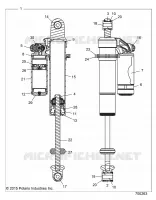 SOSPENSIONE POSTERIORE SHOCK INTERNALS