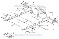 SOSPENSIONE 700 XCR 0985678(A) and EUROPEAN 700 XCR E985678 (4943114311B010)
