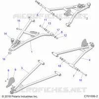 SOSPENSIONI ANTERIORI CONTROL ARMS