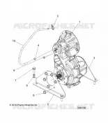 DRIVE LINE, GEARCASE AND MOUNTING