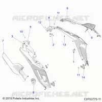 CARROZZERIA POSTERIORE FENDERS