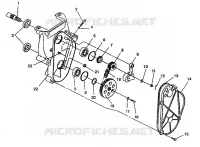 carter della catena ASSEMBLY XLT E940767,  XLT SP E940667    XLT SKS E940567 (49274227420017)