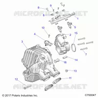 ENGINE, PRESA D'ARIA MANIFOLD