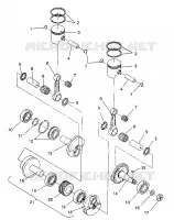 PISTONEEE   ALBERO MOTORE SPORT / 0930443 (4922942294028A)