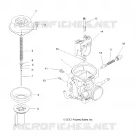 MOTORE, CARBURATORE, UPPER