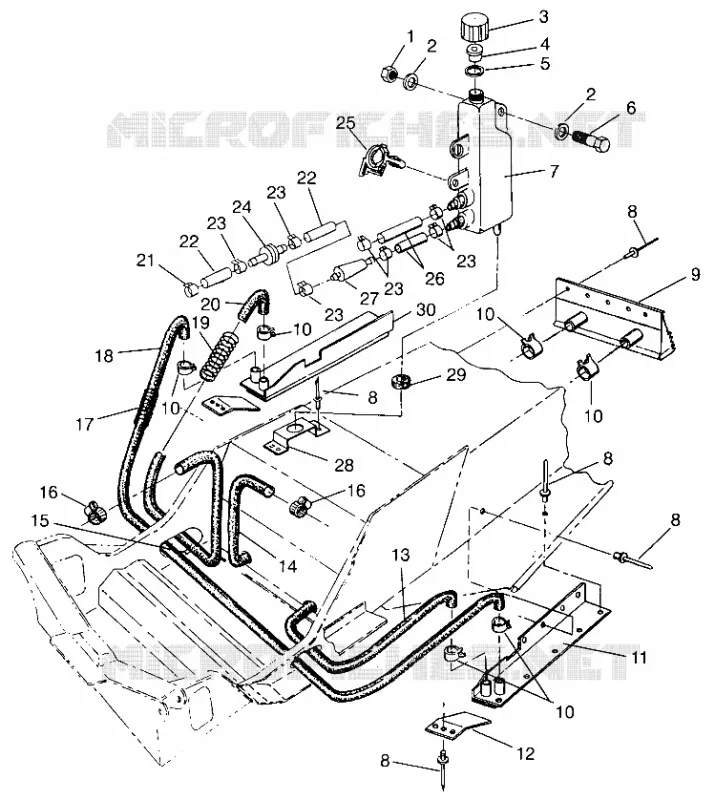 SISTEMA DI RAFFREDDAMENTO WIDETRAK LX 0962064 and EUROPEAN WIDETRAK LX E962064 (4931643164C006)