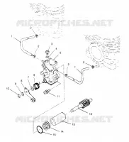 POMPA OLIO MONTAGGIO WIDETRAK GT 0952061 and  EUROPEAN WIDETRAK GT E952061 (4928962896C014)