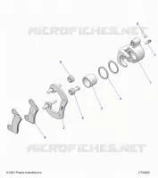BRAKES, PINZA POSTERIORE