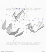 NOSEPAN ASM./FENDERS