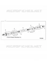 TRASMISSIONE, REAR HALF SHAFT