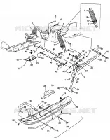 SOSPENSIONI ANTERIORI and SCIARE Trail RMK 0970961 (4938333833B001)