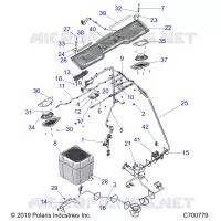 ELETTRICO PARTI AUDIO HVAC (TETTO)