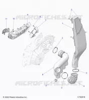 TRASMISSIONE, CLUTCH COVER DUCTING