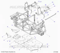 CHASSIS, MAIN FRAME AND SCIARED PLATES