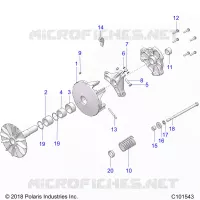 TRASMISSIONE, PRIMARY CLUTCH