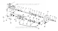 ALBERO DI TRASMISSIONE ASSEMBLY WIDETRAK LX 0952064 and  EUROPEAN WIDETRAK LX E952064 (4928942894B008)