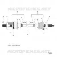 DRIVE TRAIN, ANTERIORE ALBERO MEZZO