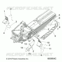 CHASSIS, PROTEZIONE FRIZIONE/FOOTRESTS/RUNNING BOARDS
