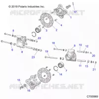 SUSPENSION, PORTAPACCHI POSTERIORE
