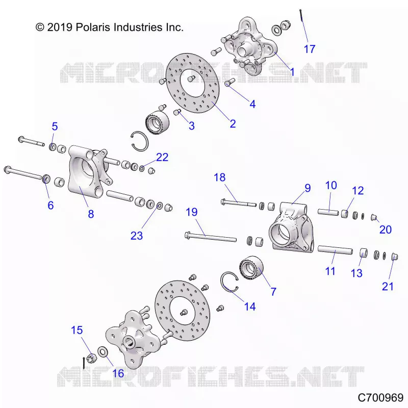 SUSPENSION, PORTAPACCHI POSTERIORE