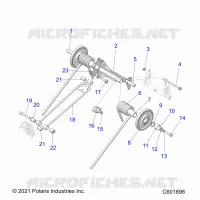 SUSPENSION, POSTERIORE COPPIA ARM