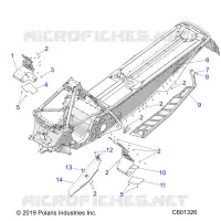 CHASSIS, PROTEZIONE FRIZIONE/FOOTRESTS/RUNNING BOARDS
