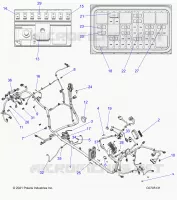 ELETTRICO, WIRE HARNESS, CHASSIS