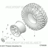 OPT, BLACK. ALUMINUM RUOTA POSTERIORES