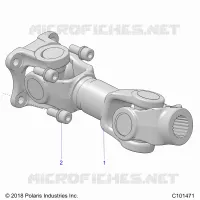 DRIVE TRAIN, PROP POSTERIORE ALBERO