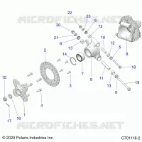 SUSPENSION, PORTAPACCHI POSTERIORE