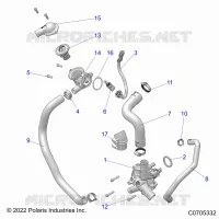 MOTORE, WATERPUMP AND BYPASS