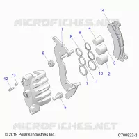 FRENO ANTERIORE CALIPER