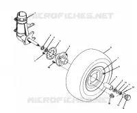 RUOTA ANTERIORE MONTAGGIO Trail Blazer / W927221 (4922852285015A)
