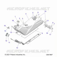 SISTEMA DI ALIMENTAZIONE CARBURANTE, FUEL TANK ASM.