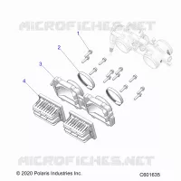 ENGINE, REED VALVE AND CORPO FARFALLATO ADAPTOR