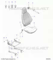 SEDE (PASSENGER) AND SEAT BELT MOUNTING