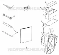 KIT DI STRUMENTI STORM 0975782, STORM S.E. H975782, EUROPEAN STORM S.E. E975782 (4937823782B006)