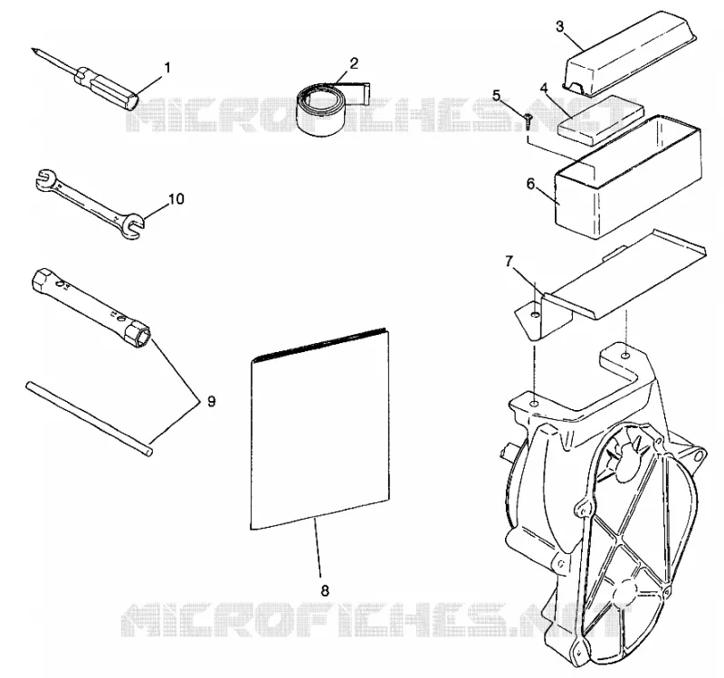 KIT DI STRUMENTI STORM 0975782, STORM S.E. H975782, EUROPEAN STORM S.E. E975782 (4937823782B006)