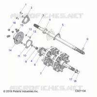 DRIVE TRAIN, JACKSHAFT AND ALBERO DI TRASMISSIONE