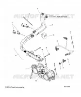FUEL SYSTEM, RAIL, LINES AND CORPO FARFALLATO