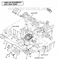 ENGINE AND SUPPORTO MARMITTA  (4911701170008A)